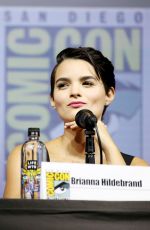 BRIANNA HILDEBRAND at Deadpool Panel at Comic-con in San Diego 07/21/2018