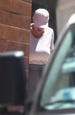 BRIGITTE NIELSEN Out in Los Angeles 07/23/2018