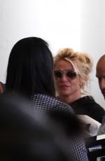 BRITNEY SPEARS at Los Angeles International Airport 07/10/2018