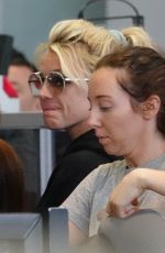 BRITNEY SPEARS at Los Angeles International Airport 07/10/2018