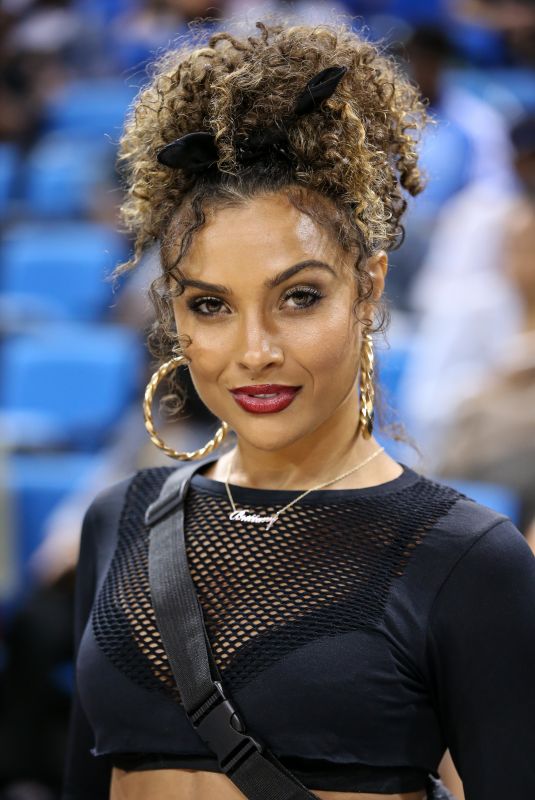 BRITTANY LUCIO at 50k Charity Challenge Celebrity Basketball Game in Westwood 07/17/2018