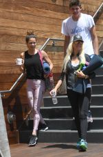 BROOKE BURKE at Booty Burn Class in Malibu 07/17/2018