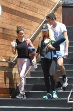 BROOKE BURKE at Booty Burn Class in Malibu 07/17/2018