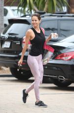 BROOKE BURKE at Booty Burn Class in Malibu 07/17/2018
