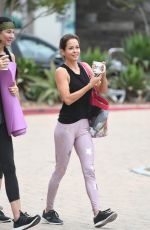 BROOKE BURKE at Booty Burn Class in Malibu 07/17/2018