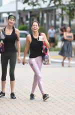 BROOKE BURKE at Booty Burn Class in Malibu 07/17/2018