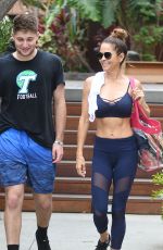 BROOKE BURKE at Booty Burn Class in Malibu 07/17/2018