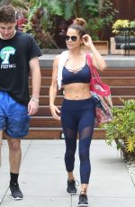 BROOKE BURKE at Booty Burn Class in Malibu 07/17/2018