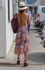 BROOKE BURKE Shopping at Malibu Colony Company in Malibu 07/07/2018