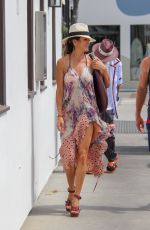 BROOKE BURKE Shopping at Malibu Colony Company in Malibu 07/07/2018