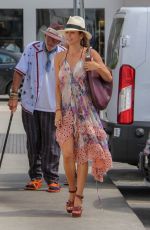 BROOKE BURKE Shopping at Malibu Colony Company in Malibu 07/07/2018