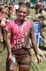 BROOKE VINCENT at Race for Life at Heaton Park in Manchester 04/17/2018
