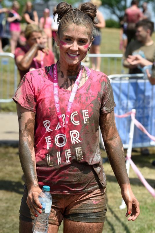 BROOKE VINCENT at Race for Life at Heaton Park in Manchester 04/17/2018