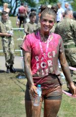 BROOKE VINCENT at Race for Life at Heaton Park in Manchester 04/17/2018