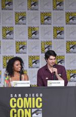 CAITY LOTZ at Legends of Tomorrow Panel at Comic-con in San Diego 07/21/2018