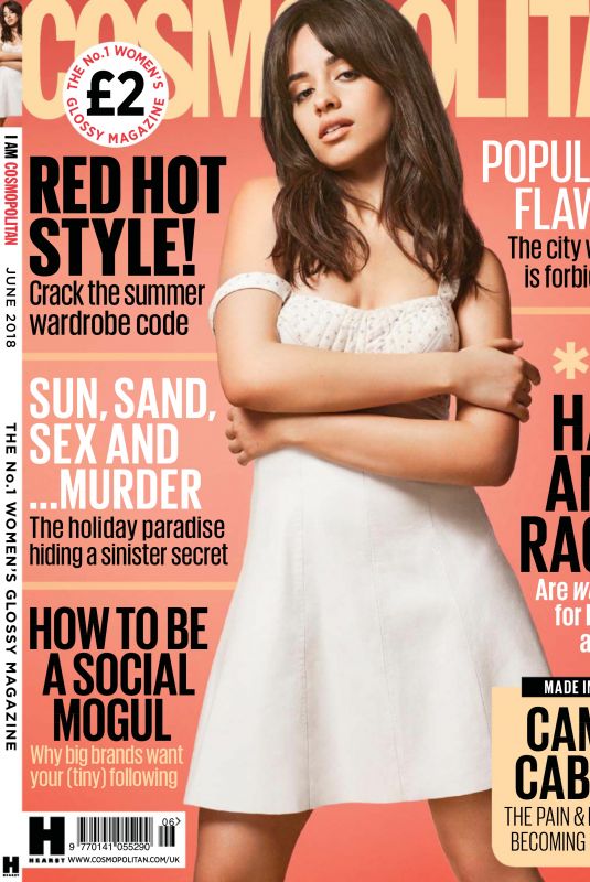 CAMILA CABELLO in Cosmopolitan Magazine, UK June 2018