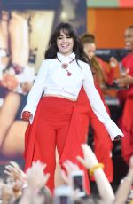 CAMILA CABELLO Performs at Good Morning America Summer Concert Series in New York 07/19/2018