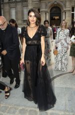 CAMILA COELHO at Valentino Show at 2018 Haute Couture Fashion Week in Paris 07/04/2018