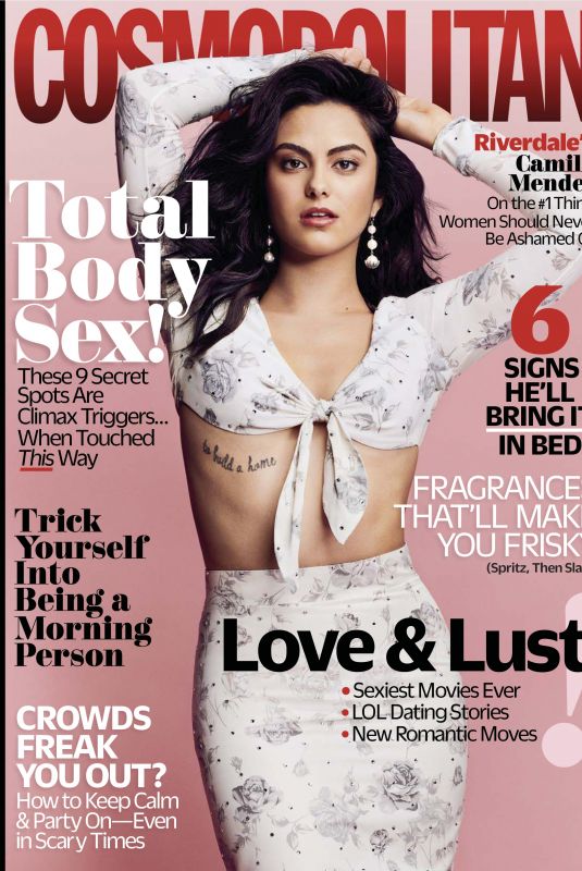 CAMILA MENDES and LILI REINHART in Cosmopolitan Magazine, February 2018