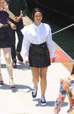 CAMILA MENDES Out at Comic-con in in San Diego 07/21/2018