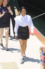 CAMILA MENDES Out at Comic-con in in San Diego 07/21/2018