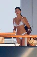 CAMILA MORRONE in Bikini at a Yacht in St Tropez 07/29/2018