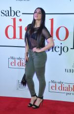 CAMILA ROJAS at Mas Sabe El Diablo Por Viejo Premiere in Mexico City 07/19/2018
