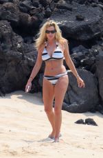 CAMILLE GRAMMER in Bikini on the Beach in Hawaii 07/04/2018
