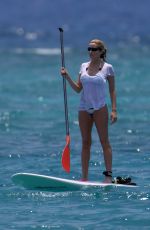 CAMILLE GRAMMER in Bikini on the Beach in Hawaii 07/04/2018
