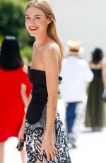 CAMILLE ROWE at Dior Fall/Winter 2018/2019 Haute Couture Show in Paris 07/02/2018