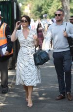 CANDICE BROWN and Liam Macaulay at Wimbledon Tennis Championships in London 07/13/2018