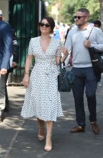 CANDICE BROWN and Liam Macaulay at Wimbledon Tennis Championships in London 07/13/2018