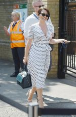 CANDICE BROWN and Liam Macaulay at Wimbledon Tennis Championships in London 07/13/2018
