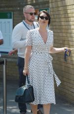 CANDICE BROWN and Liam Macaulay at Wimbledon Tennis Championships in London 07/13/2018