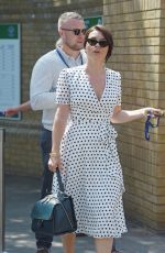 CANDICE BROWN and Liam Macaulay at Wimbledon Tennis Championships in London 07/13/2018