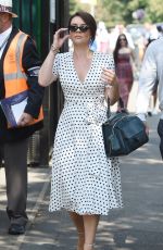 CANDICE BROWN and Liam Macaulay at Wimbledon Tennis Championships in London 07/13/2018