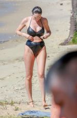 CANDICE SWANEPOEL in Swimsuit at a Beach in Vitoria 07/07/2018
