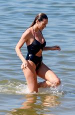 CANDICE SWANEPOEL in Swimsuit at a Beach in Vitoria 07/07/2018