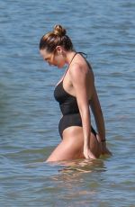 CANDICE SWANEPOEL in Swimsuit at a Beach in Vitoria 07/07/2018