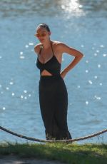 CANDICE SWANEPOEL in Swimsuit at a Beach in Vitoria 07/07/2018