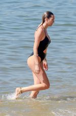 CANDICE SWANEPOEL in Swimsuit at a Beach in Vitoria 07/07/2018