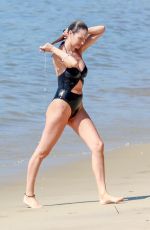 CANDICE SWANEPOEL in Swimsuit at a Beach in Vitoria 07/07/2018
