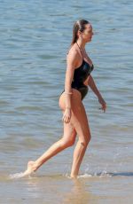 CANDICE SWANEPOEL in Swimsuit at a Beach in Vitoria 07/07/2018
