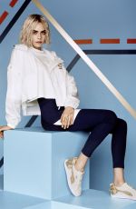CARA DELEVINGNE for Puma Suede Bow Varsity Trainer Campaign 2018