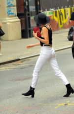CARA DELEVINGNE Out Shopping in New York 07/24/2018