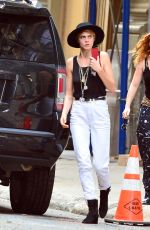 CARA DELEVINGNE Out Shopping in New York 07/24/2018