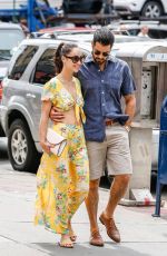 CARA SANTANA and Jesse Metcalfe Out in Soho 07/21/2018