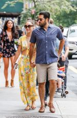 CARA SANTANA and Jesse Metcalfe Out in Soho 07/21/2018
