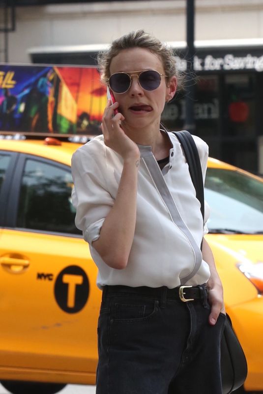 CAREY MULLIGAN Out and About in New York 07/01/2018