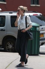 CAREY MULLIGAN Out and About in New York 07/01/2018